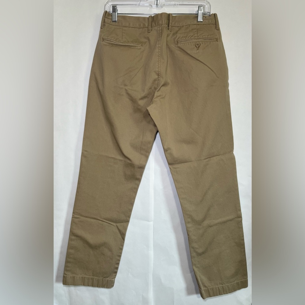J. Crew Men's Dark Khaki “The Sutton” Chinos Size 31x30 - Picture 3 of 7